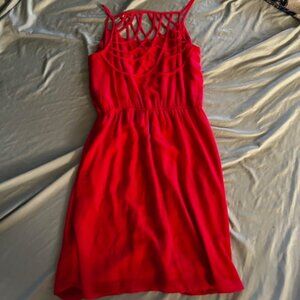 womens size medium pink party dress